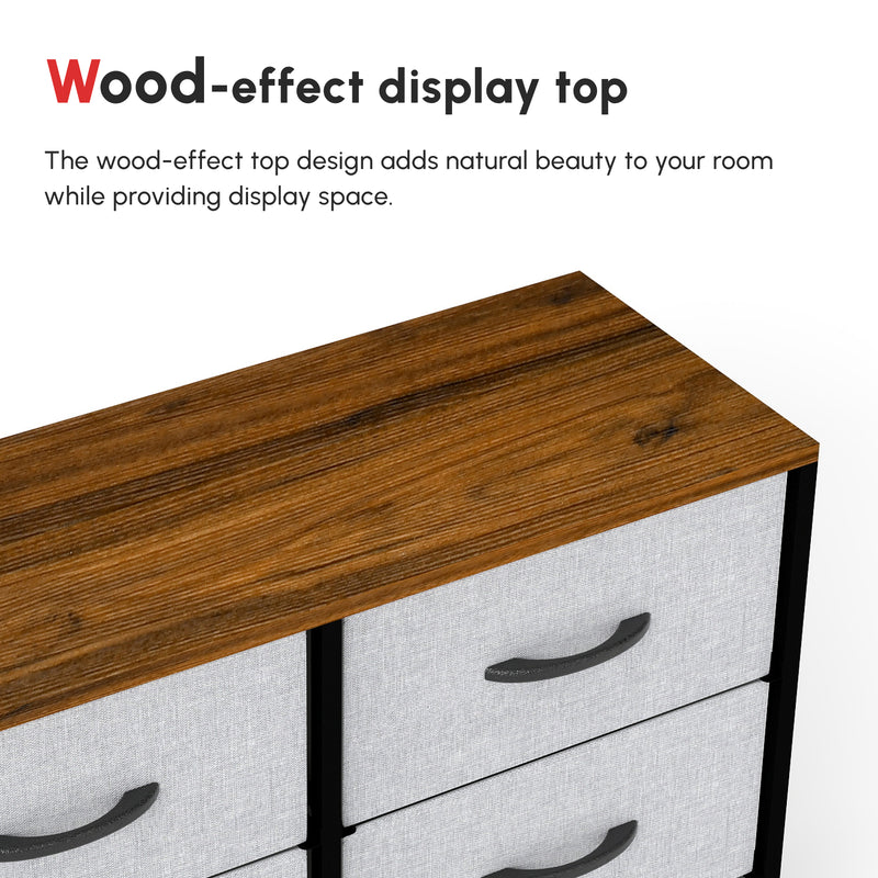 6-drawer fabric chest – image 4