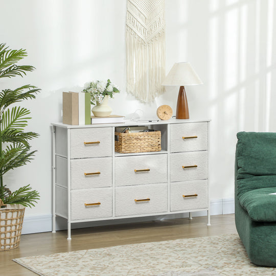 Boucle 8-drawer storage unit – image 2