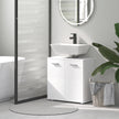High gloss under sink cabinet – image 8
