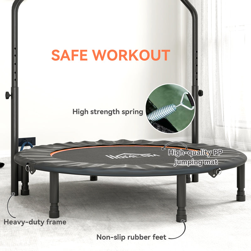 48" foldable fitness trampoline – image 6