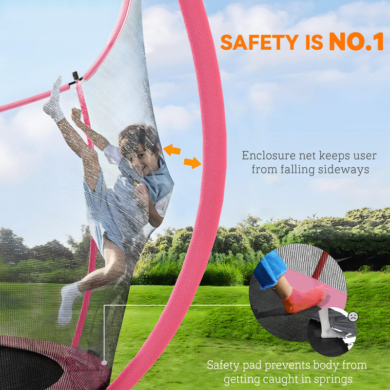 10ft outdoor trampoline – image 4