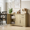 120 cm sideboard with 2 drawers – image 2