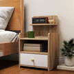 Wood-effect bedside table – image 10