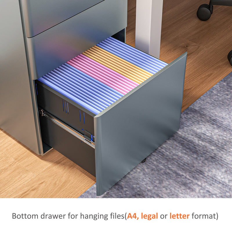 Lockable steel filing cabinet – image 7