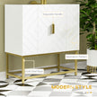 Under sink cabinet with gold legs – image 5