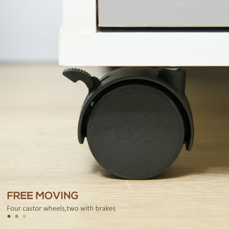 3-drawer lockable filing cabinet – image 5