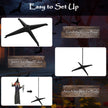 160cm Animated Witch with Sound & Movement – image 8 of 9