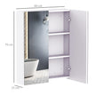 White 60 x 75 cm mirror cabinet – image 3