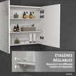 LED mirror bathroom cabinet – image 6