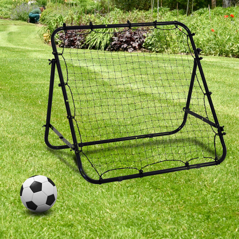 Black football rebounder net – image 2