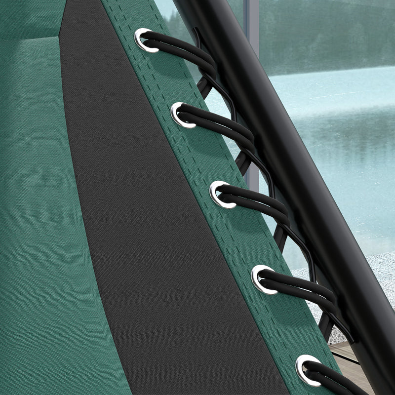 Green zero gravity chairs – image 9