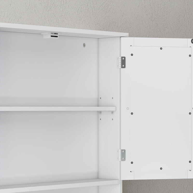 Bathroom wall cabinet with mirrors – image 9