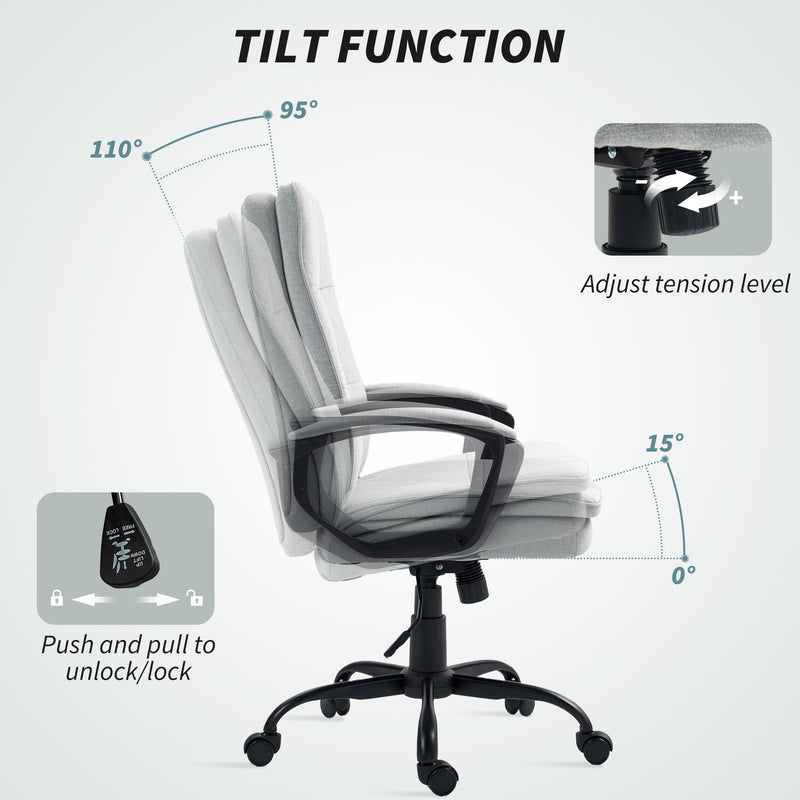 Double-padded office chair – image 6