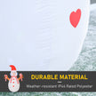Close-up of the inflatable fabric and design