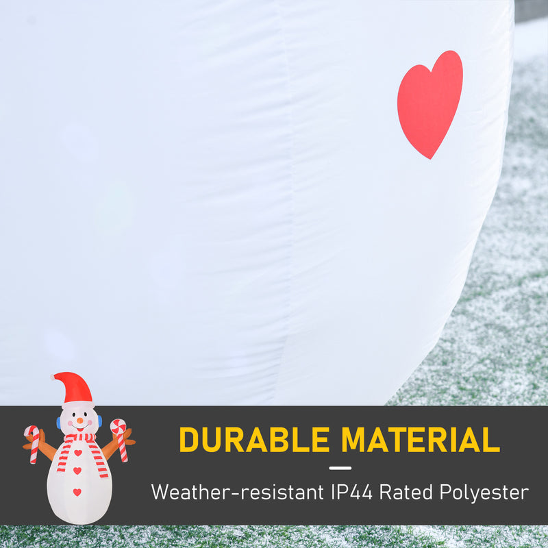 Close-up of the inflatable fabric and design