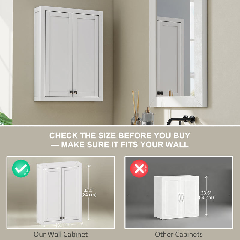 61 cm bathroom wall cabinet – image 4