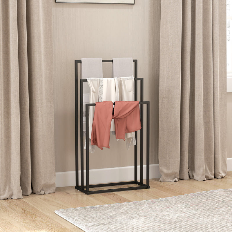 Freestanding 3-bar towel rack – image 8