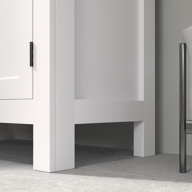 60 cm white bathroom cabinet – image 8