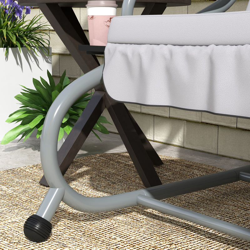 Light grey swing bed – image 8