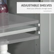 Grey bathroom floor cabinet – image 5