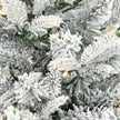 90 cm pre-lit flocked tabletop tree – image 10