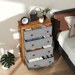 4-drawer fabric chest of drawers – image 7