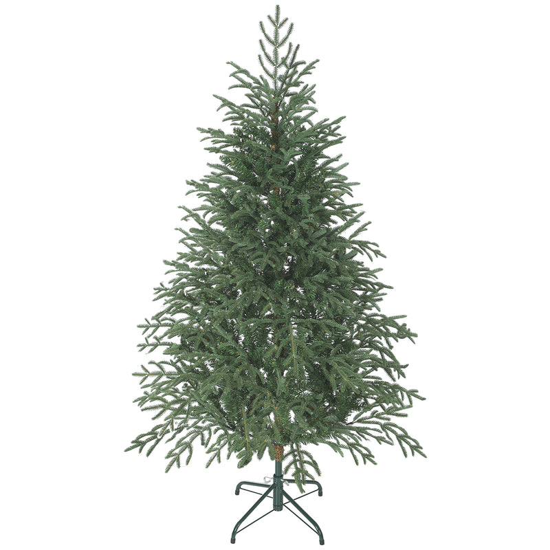 5ft dense full spruce artificial Christmas tree with moulded tips