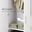 White panel door wardrobe – image 5