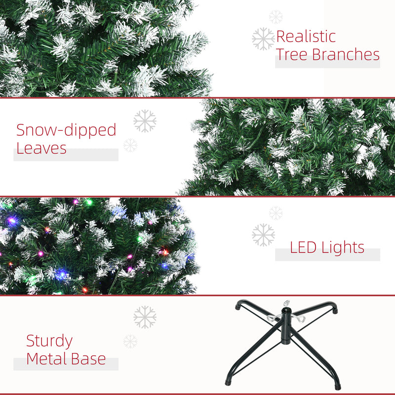 6ft pencil tree with multi-colour LEDs – image 7