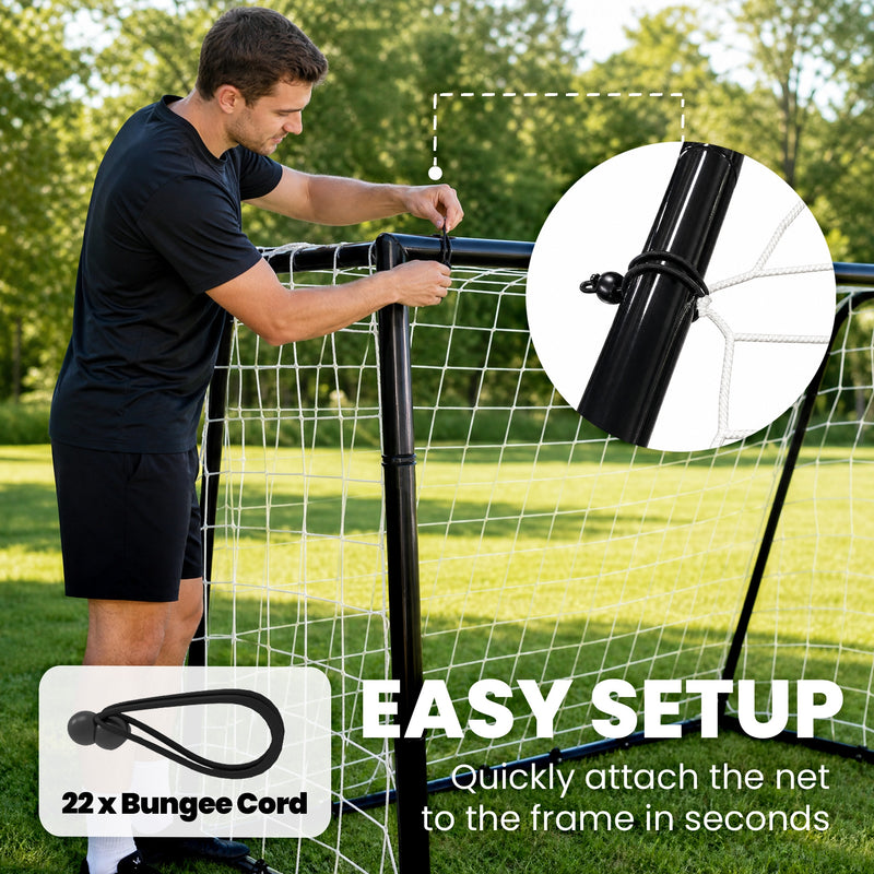 6 x 4ft garden football goal – image 5