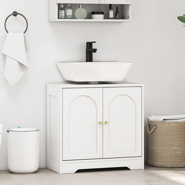 Under sink cabinet with arched doors – image 2
