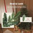 5ft wide artificial Christmas tree – image 5