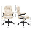 Heated massage executive chair – image 3