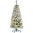 4ft pre-lit snow-flocked Christmas tree – image 10