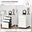 3-drawer metal filing cabinet – image 6