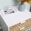 White & oak bedside table – image 9