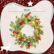 Diameter diagram for the 60cm pre-lit Christmas wreath