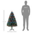 4ft fibre optic Christmas tree with RGB LEDs – image 3