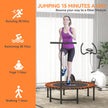 Mini round fitness trampoline – image 7