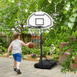 Adjustable basketball hoop and stand – image 2