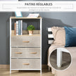 4-drawer fabric storage unit – image 7