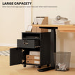 Mobile filing cabinet – black – image 4
