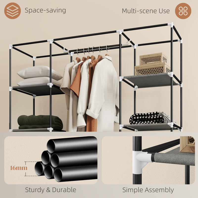 Foldable fabric wardrobe – image 6