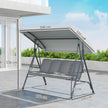 Light grey 3-seater swing – image 3