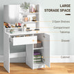 Dressing table set with cupboard – image 4