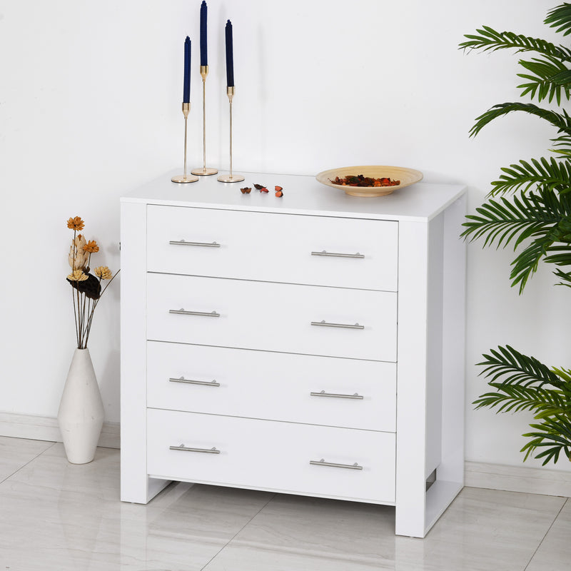White 4-drawer chest – image 10