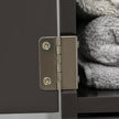 Slim brown bathroom cabinet – image 7