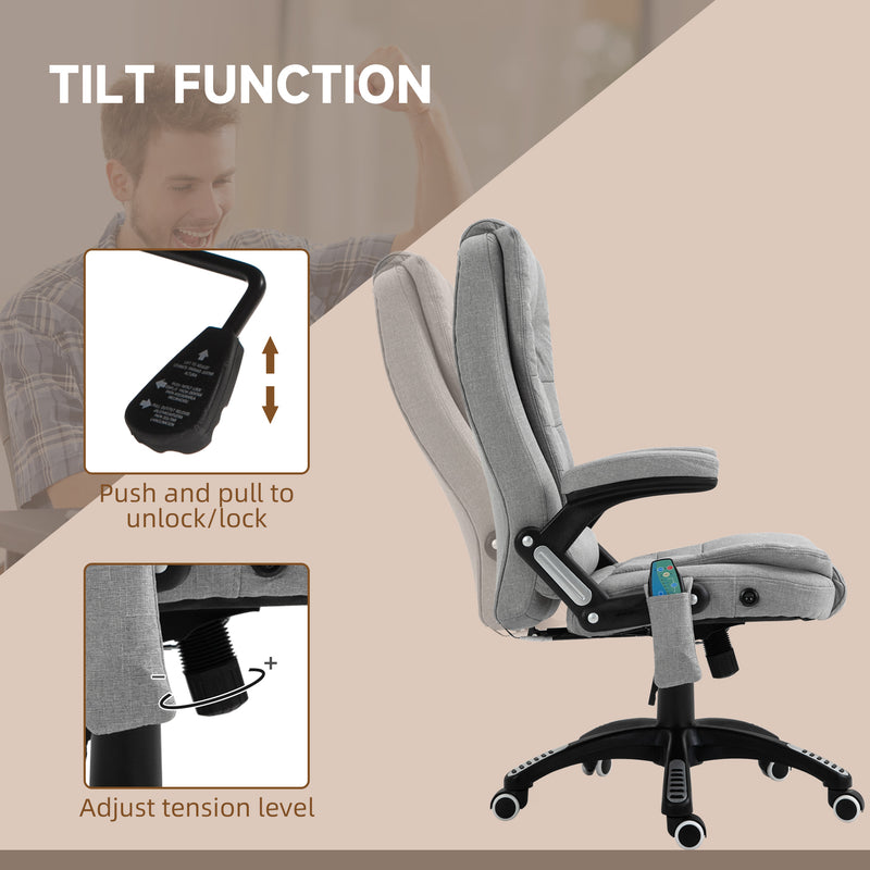 Heated massage office chair – image 6
