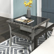2-tier rattan coffee table – image 10