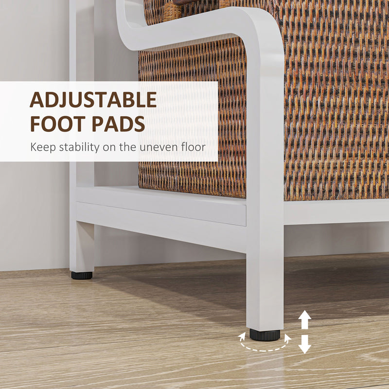 White 3-tier printer stand – image 6